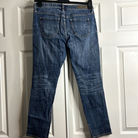 Treasure & Bond Mid Rise Boyfriend Ankle Distressed 27 - Picture 3 of 5